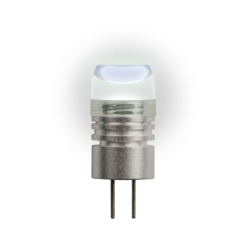 Лампа светодиодная (05855) Uniel G4 0,8W 4000K прозрачная LED-JC-12/0,8W/NW/G4 40lm в Санкт-Петербурге