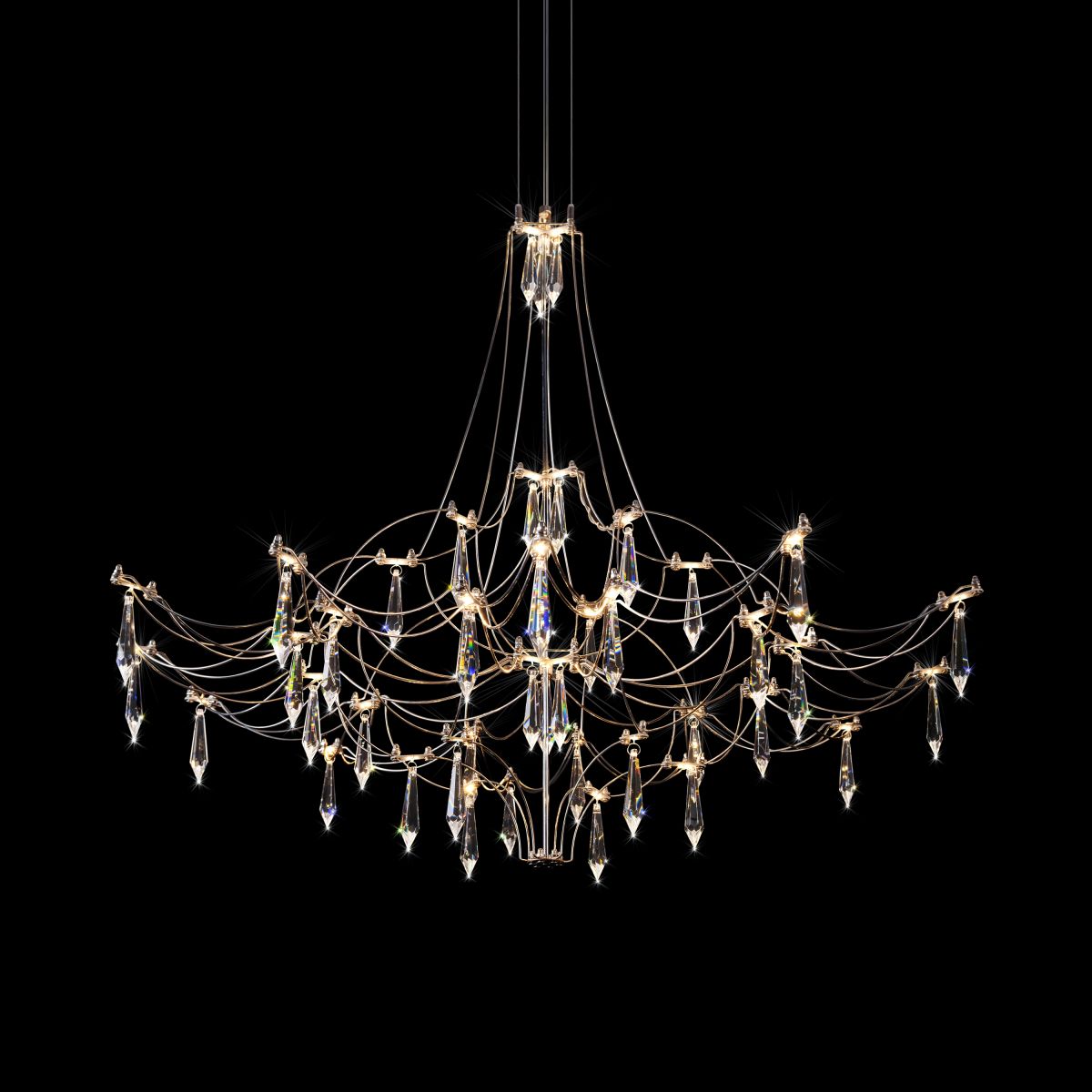 Подвесная люстра Loft IT Mira 10588/800 Silver Asfour в Санкт-Петербурге