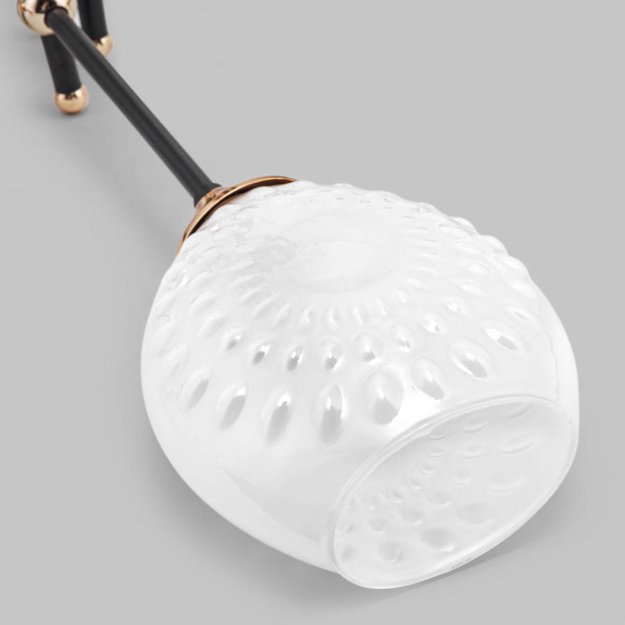 Потолочная люстра IMEX MD.4144-5-S-BK+FGD в #REGION_NAME_DECLINE_PP#