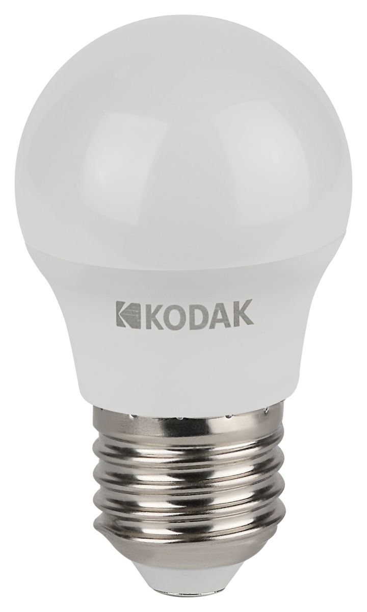 Лампа светодиодная Kodak LED P45-7W-830-E27 K 7Вт шар теплый белый свет Е27 Б0057614 в #REGION_NAME_DECLINE_PP#