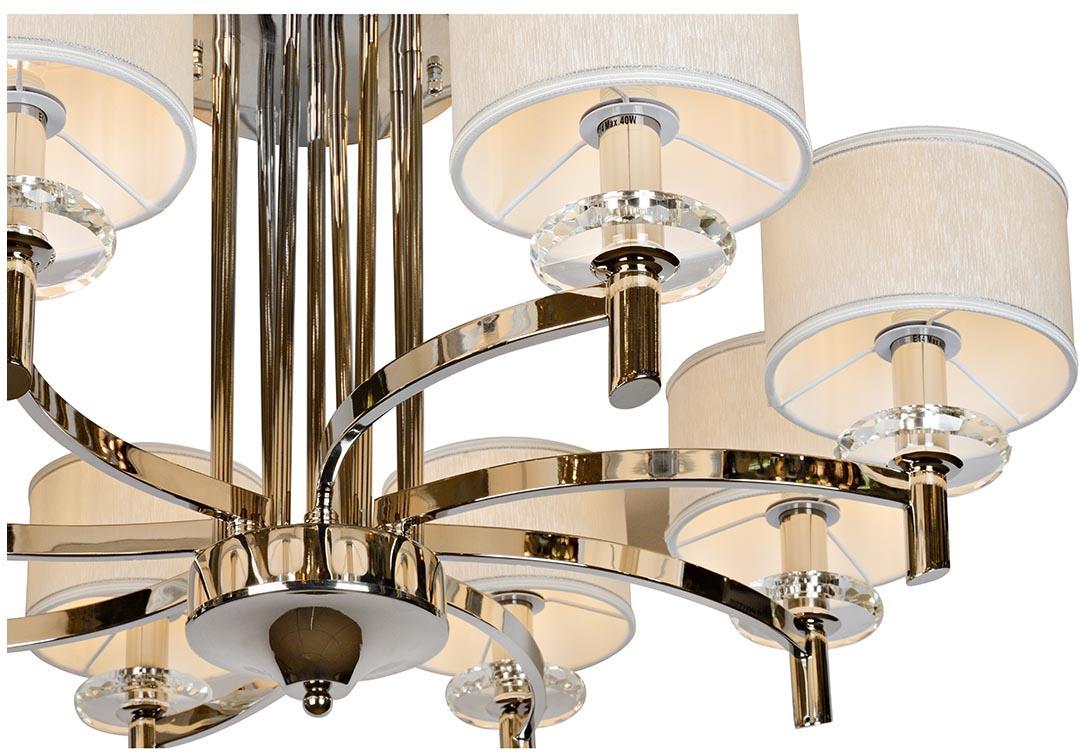 Потолочная люстра iLamp Fusion 88396/8 CR в Санкт-Петербурге