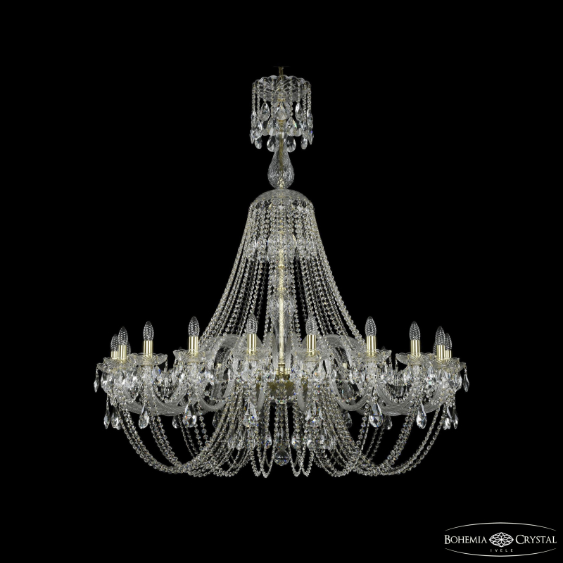 Подвесная люстра Bohemia Ivele Crystal 1406/20/460/XL-146 G в Санкт-Петербурге