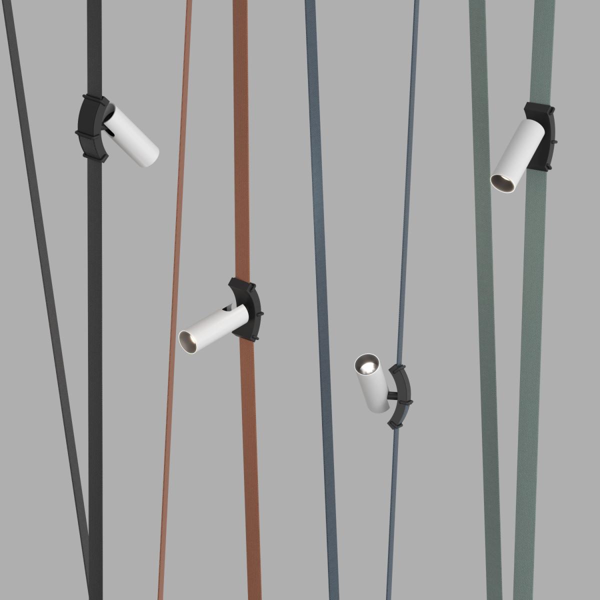 Трековый однофазный светильник Denkirs Belty spot DK5546-BW+BK в Санкт-Петербурге