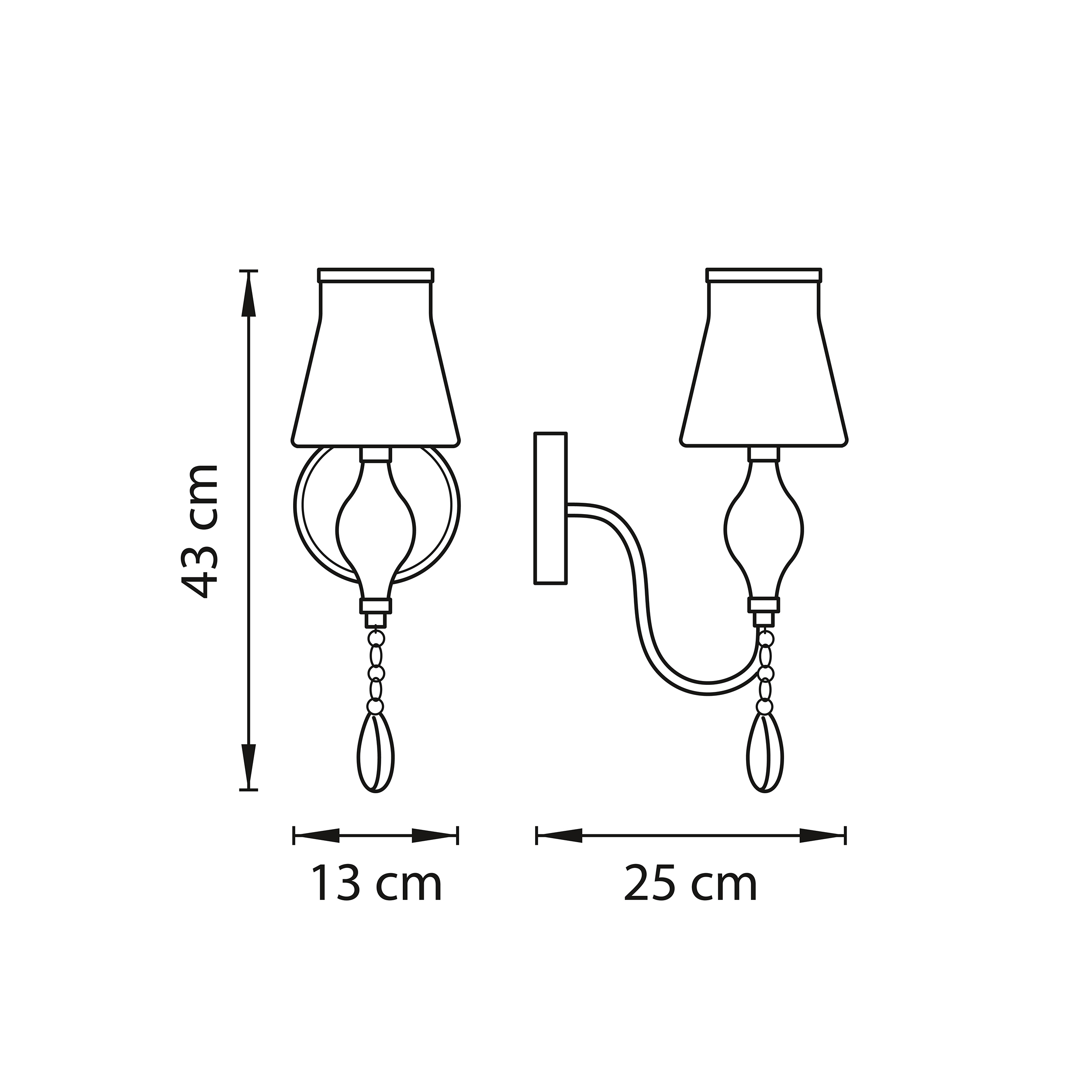 Бра Lightstar Escica 806610 в Санкт-Петербурге