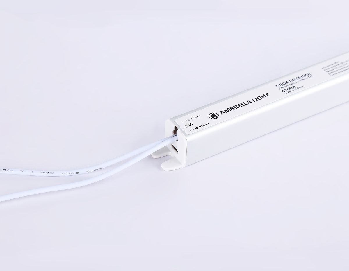 Блок питания Ambrella Light LED Driver 12V 18Вт AC185-260 1.5A IP20 GS8601 в Санкт-Петербурге