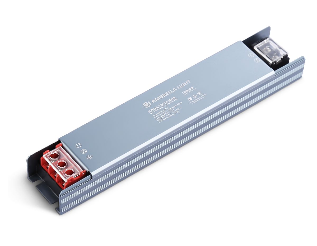 Блок питания Ambrella Light LED Driver 24V 300Вт AC185-260 12.5A IP20 GS8828 в #REGION_NAME_DECLINE_PP#