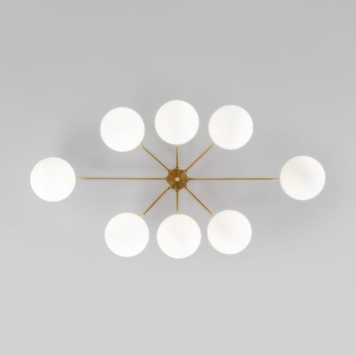Потолочная люстра Eurosvet Opaline 70220/8 латунь Smart a065768 в Санкт-Петербурге