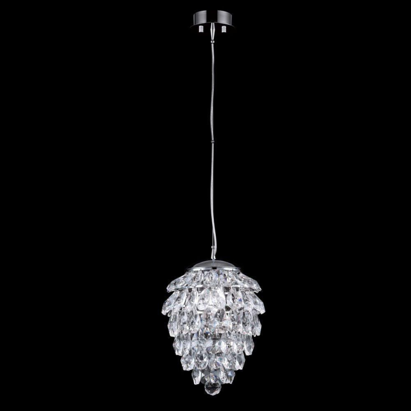 Подвесной светильник Crystal Lux Charme SP1+1 Led Chrome/Transparent в Санкт-Петербурге