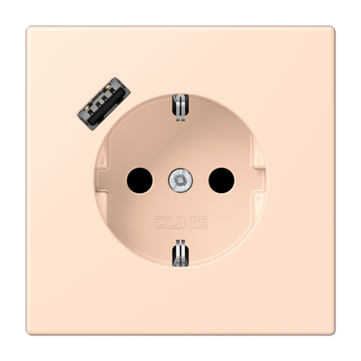 Розетка 2K+З USB Typ A Jung LC1520-18A228 в Санкт-Петербурге