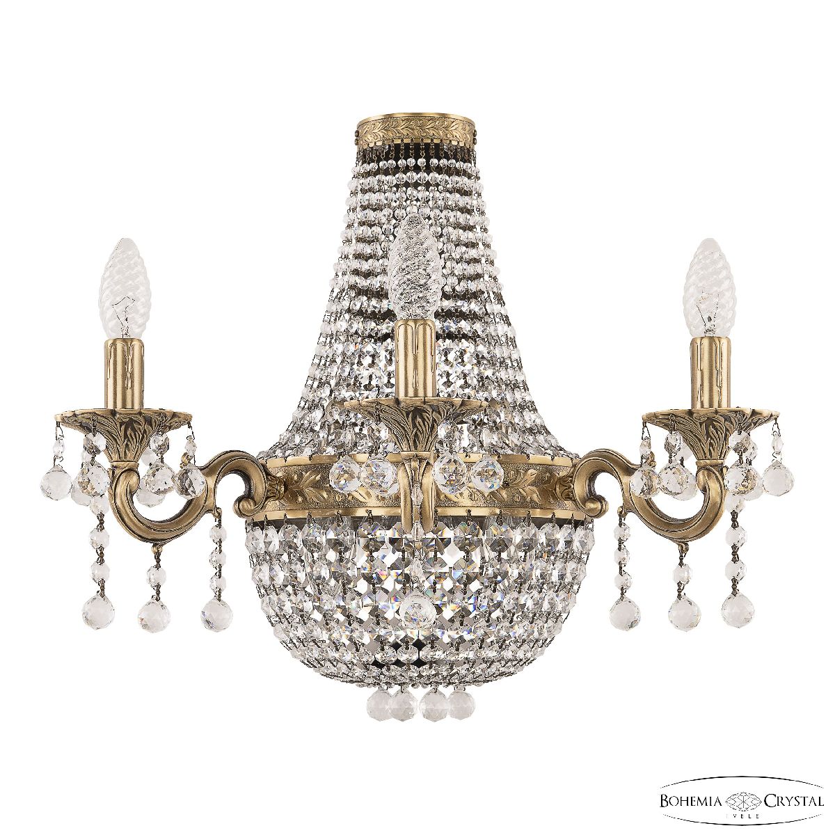 Бра Bohemia Ivele Crystal 2228H201B/3/47IV FP в Санкт-Петербурге