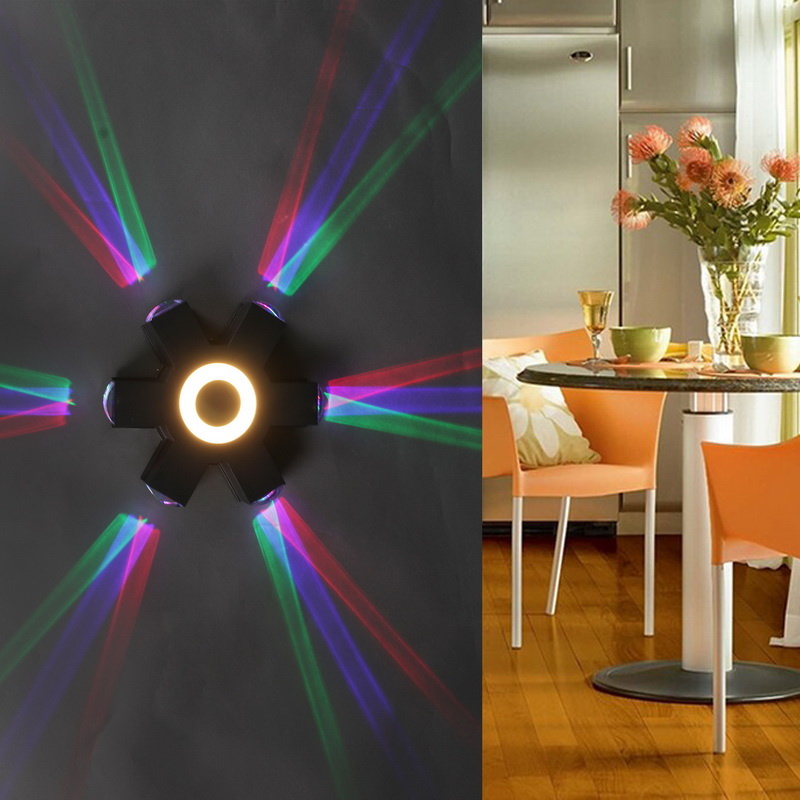 Архитектурный светильник Reluce 08231-9.2-007U LED4W+6*3W RGB BK в Санкт-Петербурге