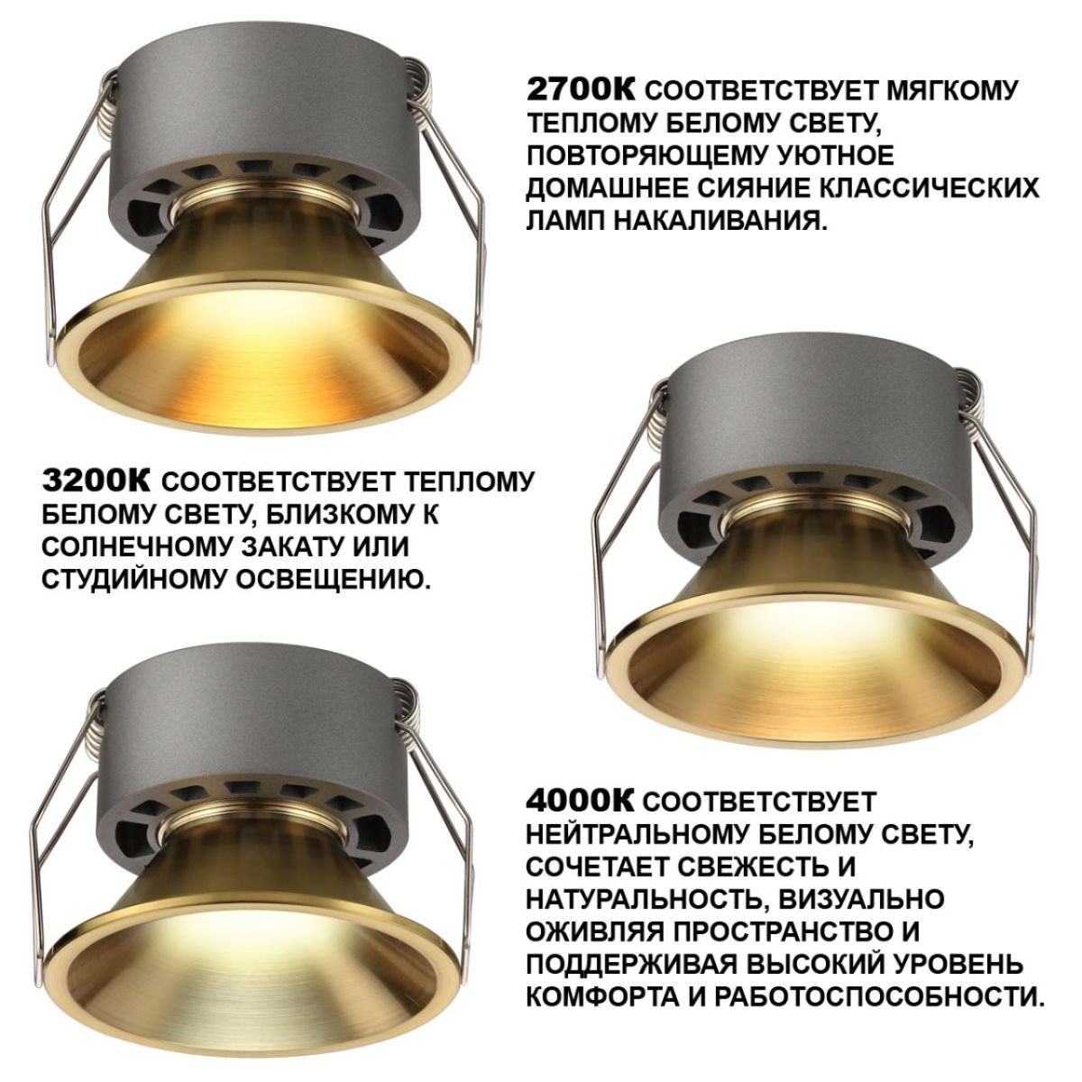 Встраиваемый светильник с переключателем цветовой температуры и угла рассеивания Novotech Wir Nova 359853 в #REGION_NAME_DECLINE_PP#
