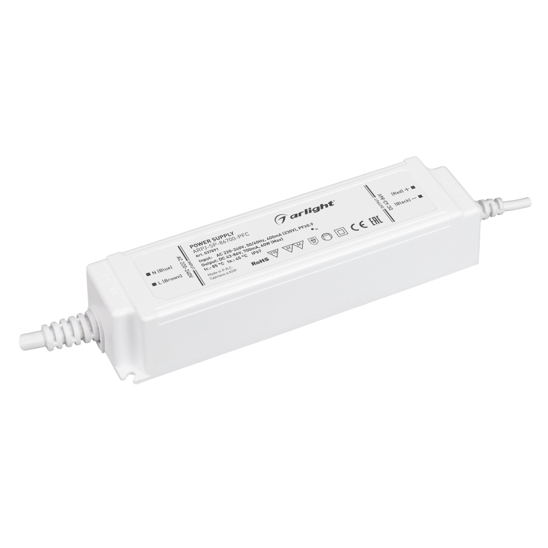 Блок питания Arlight ARPJ-SP-86700-PFC (60W, 43-86V, 0.7A) 037891 в Санкт-Петербурге