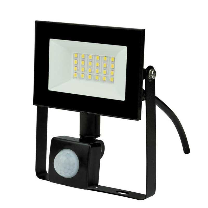 Прожектор светодиодный (UL-00007125) Uniel 30W ULF-F62-30W/6500K Sensor IP54 200-240В Black в Санкт-Петербурге