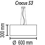 Подвесной светильник TopDecor Crocus Glade S3 01 09g в Санкт-Петербурге