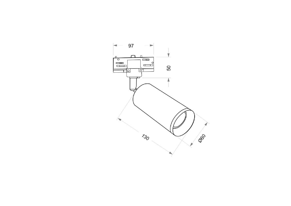 Трековый светильник Maytoni Technical Focus TR028-3-GU10-W в #REGION_NAME_DECLINE_PP#