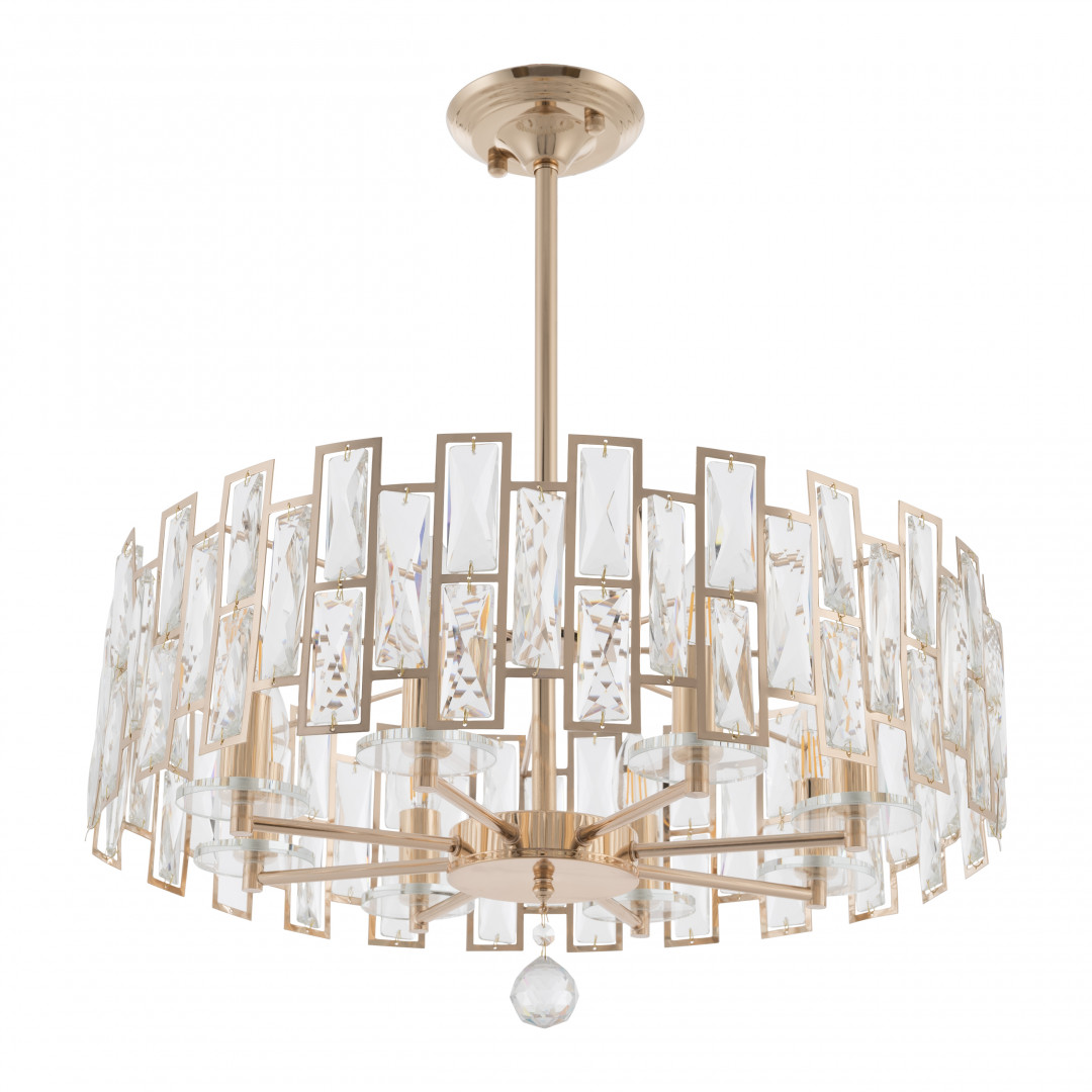 Люстра на штанге Arte Milano Sorrento 374209/8/350/560 GD в Санкт-Петербурге