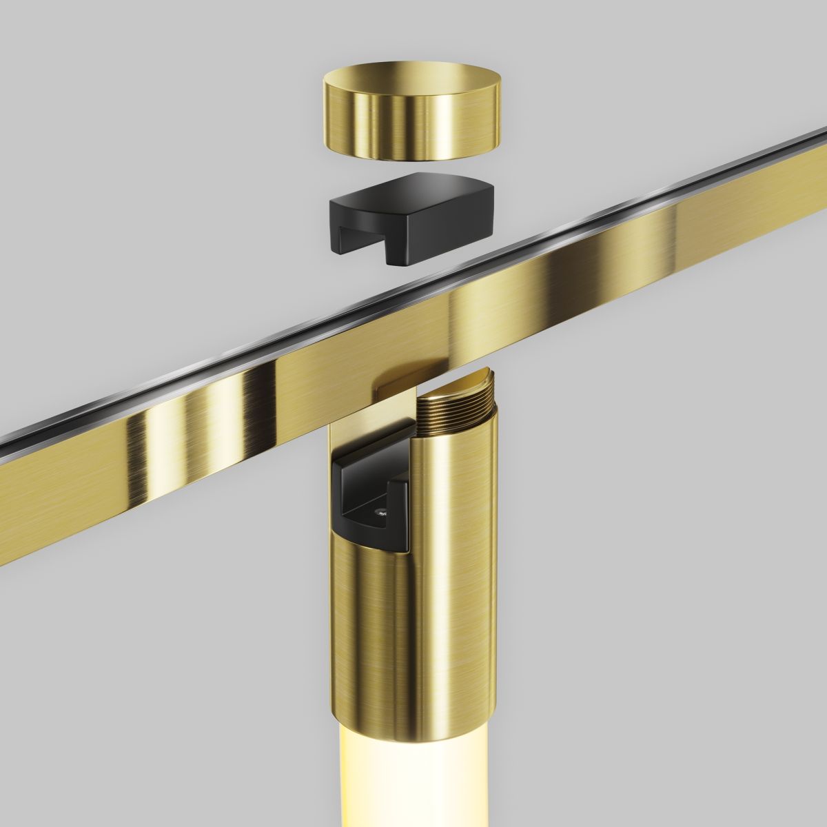 Трековый магнитный светильник Maytoni Technical Tau Flarity TR154-1-27W3K-BS в Санкт-Петербурге