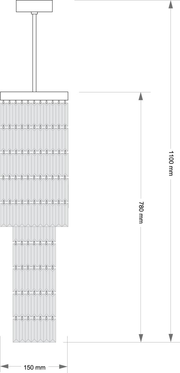 Люстра на штанге Kutek Ellini ELL-ZW-4(Z)150/V в #REGION_NAME_DECLINE_PP#