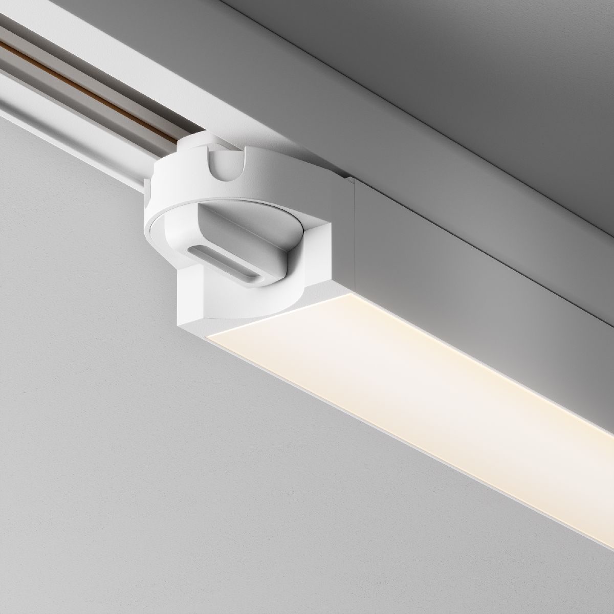 Трековый светильник для натяжного потолка Maytoni Basis TR000-1-24W3K-W в Санкт-Петербурге