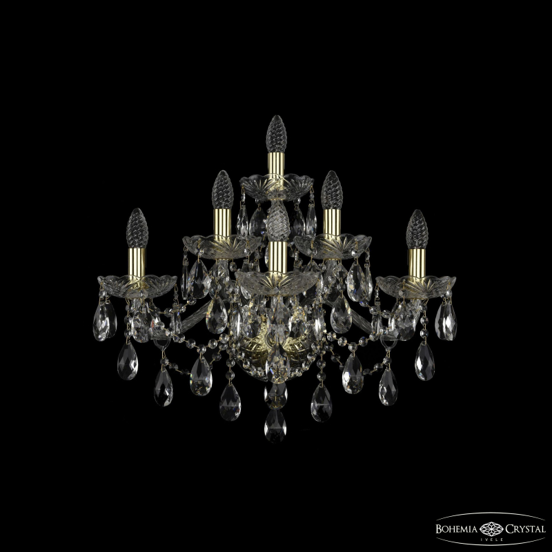 Бра Bohemia Ivele Crystal 1415B/3+2+1/220/XL G в #REGION_NAME_DECLINE_PP#