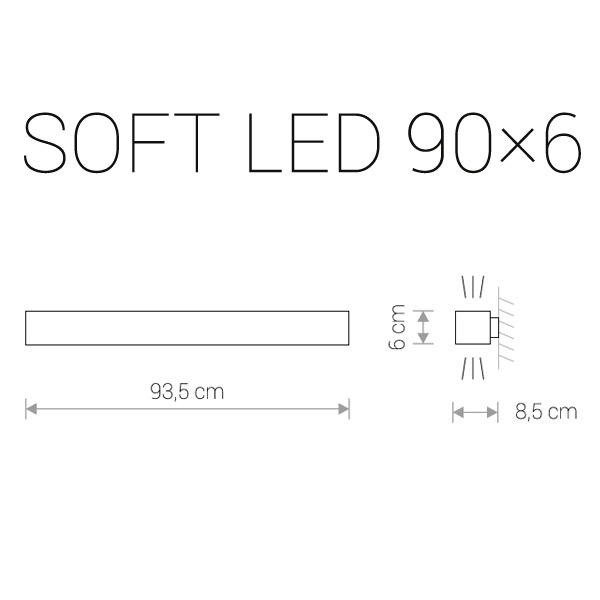 Настенный светодиодный светильник Nowodvorski Soft Led 9526 в Санкт-Петербурге