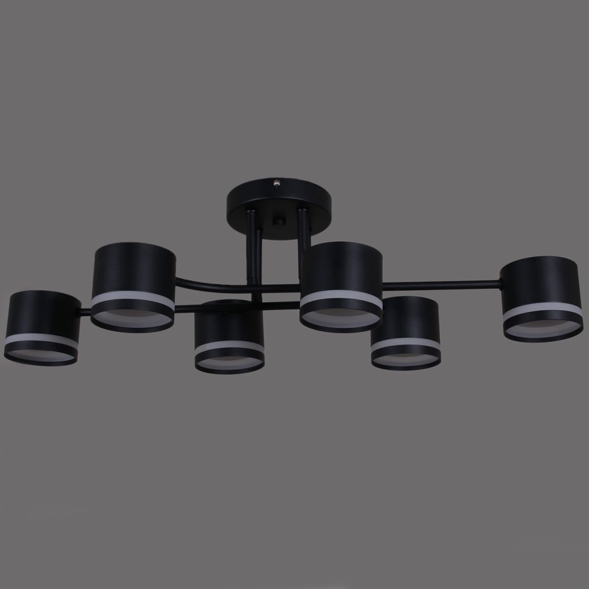 Потолочная люстра Reluce 77730-0.3-06 GX53 BK в #REGION_NAME_DECLINE_PP#