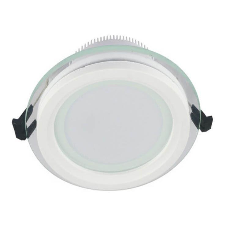 Встраиваемый светодиодный светильник Lumina Deco Saleto LDC 8097-ROUND-GL-12WSMD-D160 WT в Санкт-Петербурге