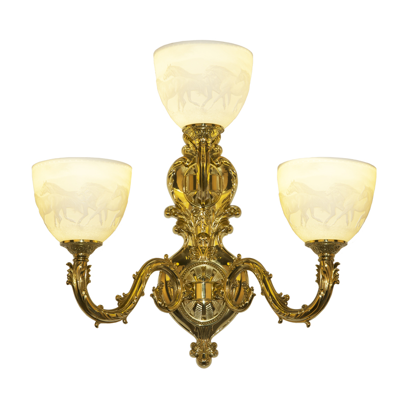 Бра Bohemia Ivele Crystal Florence 7101B16/2+1/210 G P1 U Horse в Санкт-Петербурге