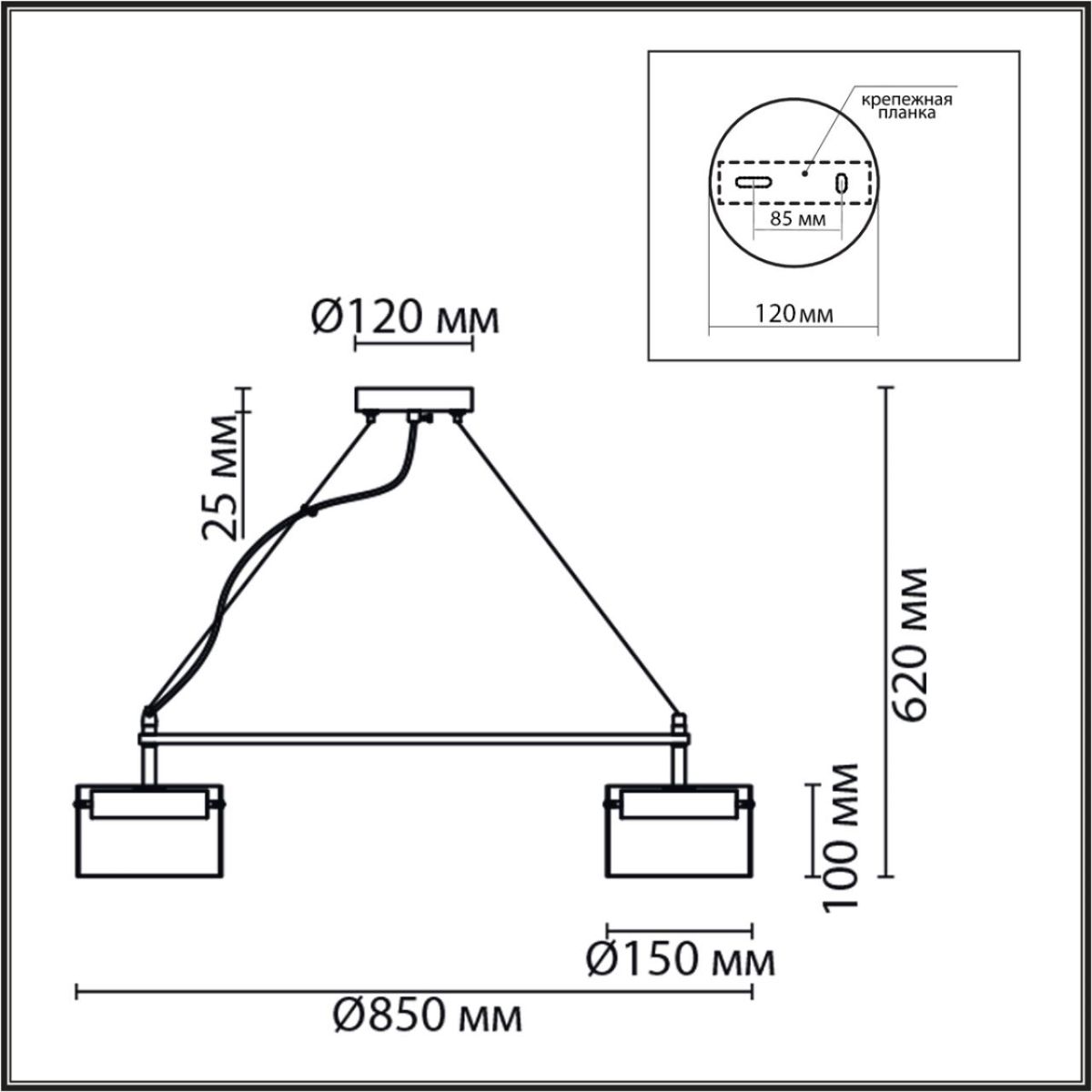 Подвесная люстра Lumion Comfi Natalina 8232/8Y в Санкт-Петербурге