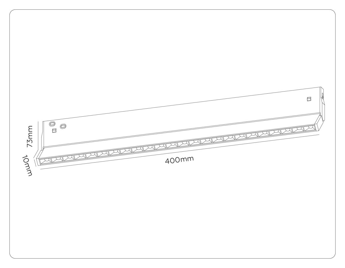 Трековый магнитный светильник с переключателем цв. темп. Ambrella Light GL2364 в Санкт-Петербурге