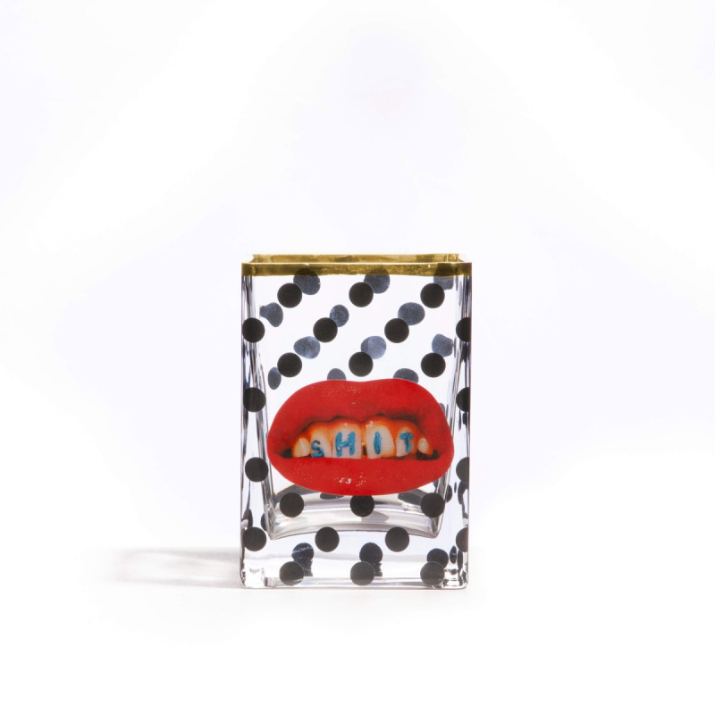Ваза Shit Pois Small Seletti Toiletpaper Glass Vase 14120 в Санкт-Петербурге