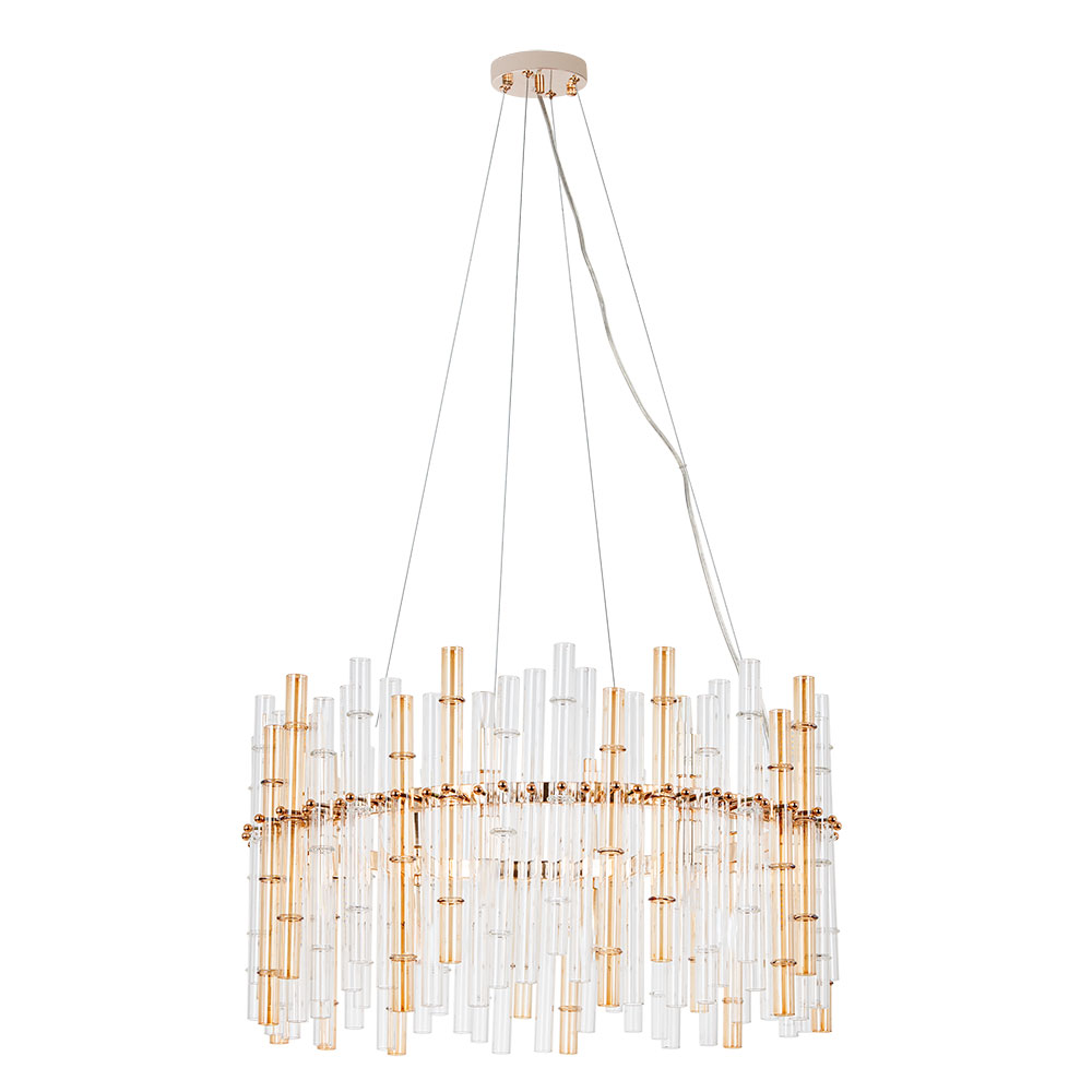 Подвесная люстра Arte Lamp Crystalla A4111LM-16GO в Санкт-Петербурге