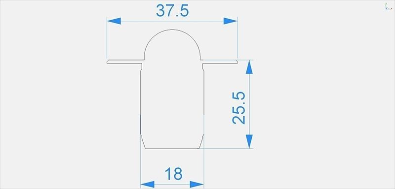 Торцевая заглушка (2 шт.) Deko-Light R-ET-03-10 979700 в Санкт-Петербурге