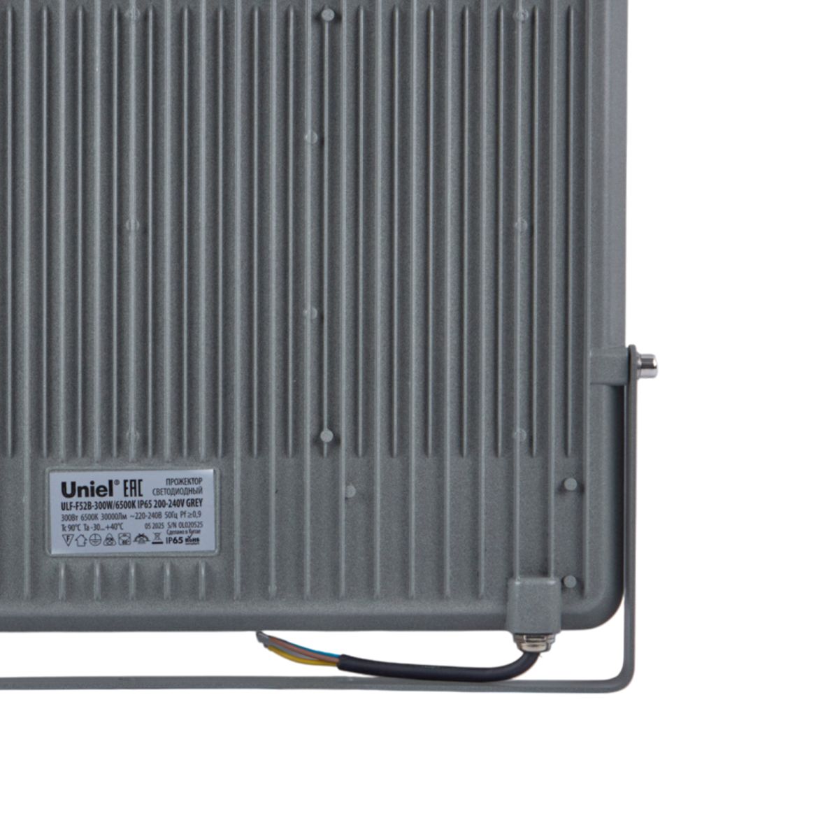 Прожектор Uniel ULF-F52B-300W/6500K IP65 200-240V GREY UL-00013062 в #REGION_NAME_DECLINE_PP#