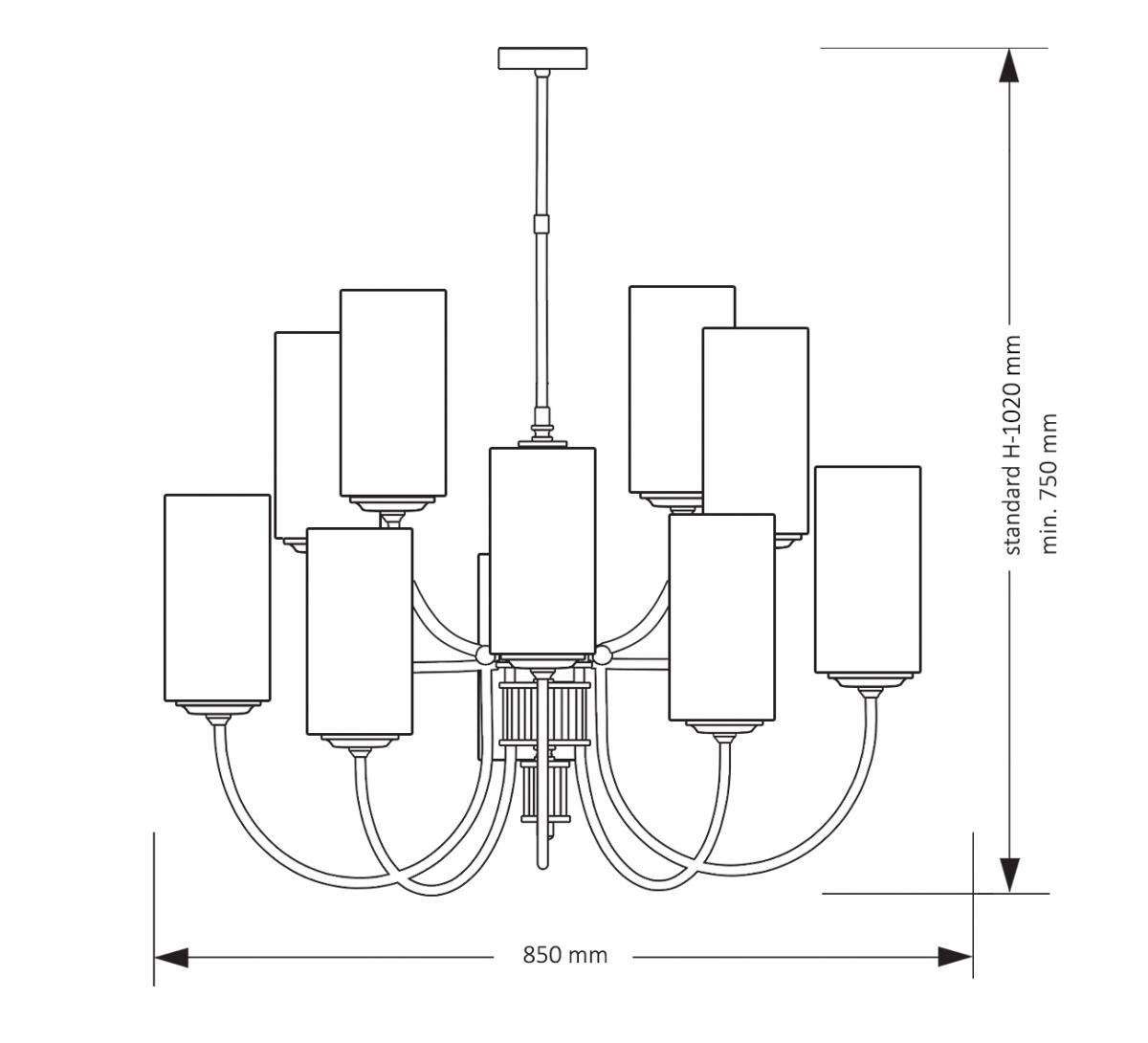 Люстра на штанге Kutek Mood Cero CER-ZW-10(ZM) в #REGION_NAME_DECLINE_PP#