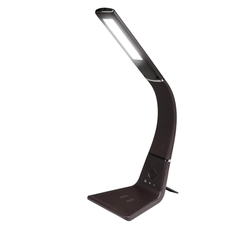 Настольная светодиодная лампа (UL-00006473) Uniel TLD-565 Brown/LED/360Lm/3000-6000K/Dimmer/WR в #REGION_NAME_DECLINE_PP#