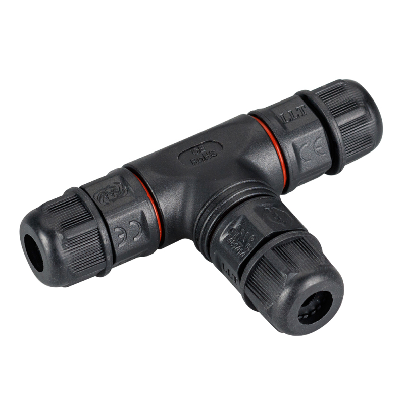 Коннектор тройной Arlight NEO-CON-T-2pin-BK (3-7mm, IP67) 024937 в Санкт-Петербурге