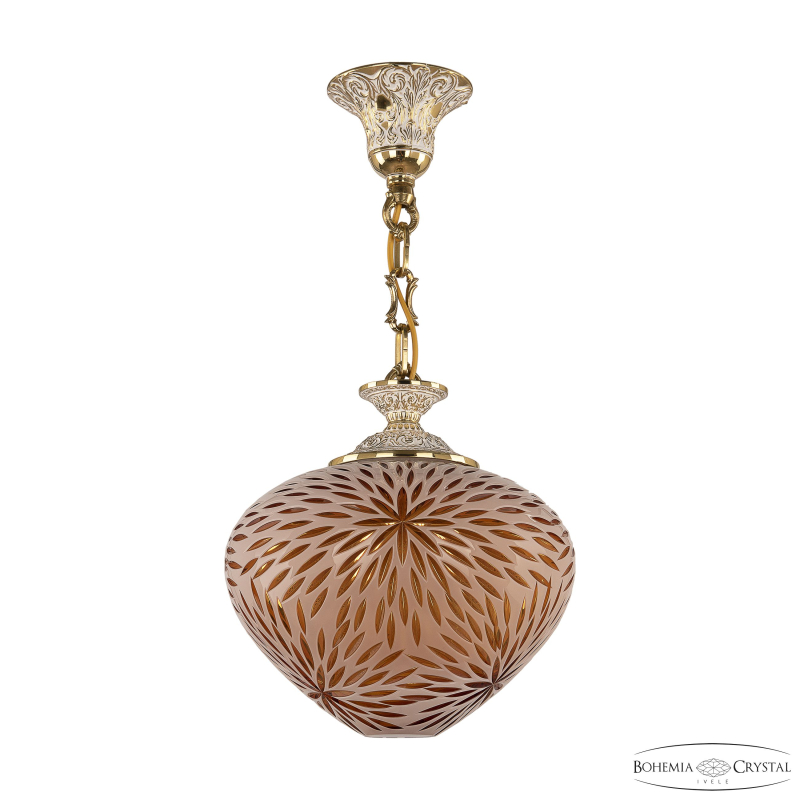 Подвесной светильник Bohemia Ivele Crystal 7003P/23 GW Amber-White/H-1A в Санкт-Петербурге