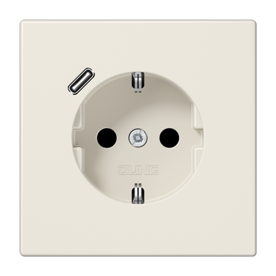 Розетка 2K+З USB Typ C Jung LS1520-18C в Санкт-Петербурге