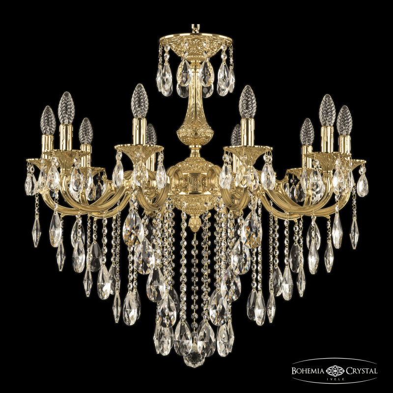 Подвесная люстра Bohemia Ivele Crystal Verona 72101/10/250 B G в Санкт-Петербурге