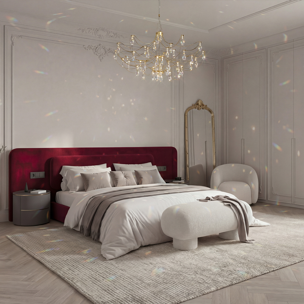 Подвесная led люстра Freya Amela FR6138PL-L30BS в Санкт-Петербурге