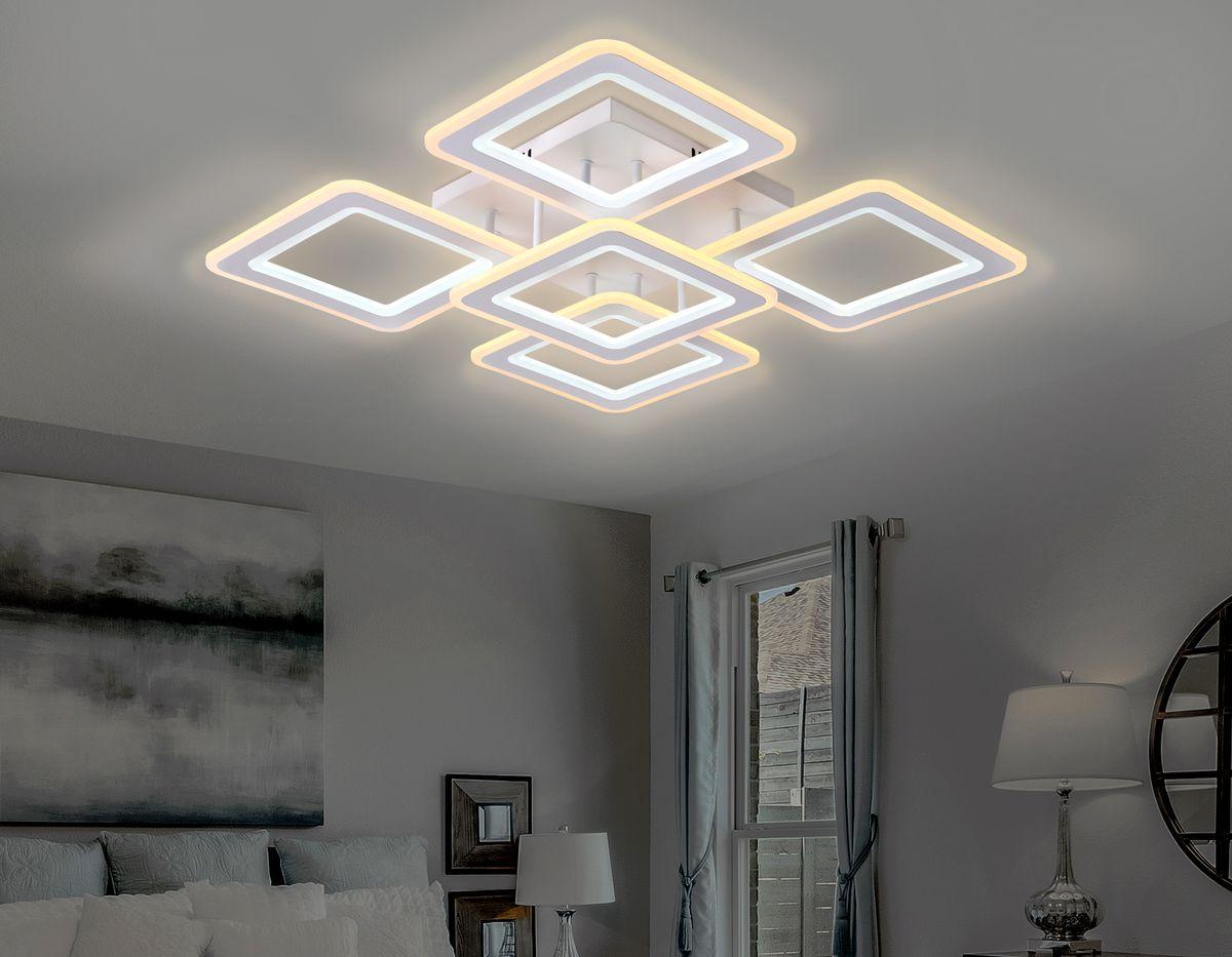 Потолочная светодиодная люстра Ambrella Light Acrylica Original FA866 в Санкт-Петербурге