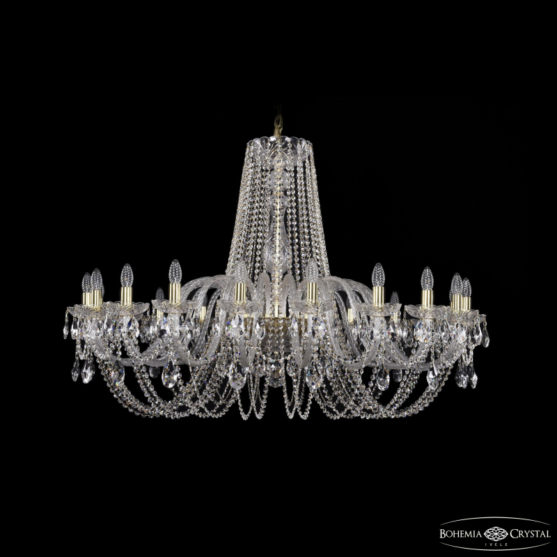 Подвесная люстра Bohemia Ivele Crystal 1402/20/460 G в Санкт-Петербурге