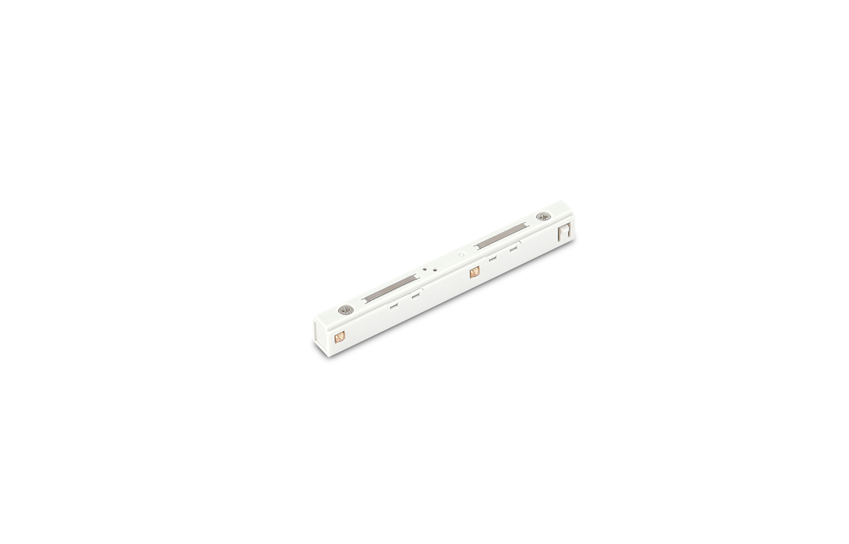Токопроводящий прямой соединитель для шинопровода Donolux Slim Line Connector 180 DLS W в Санкт-Петербурге
