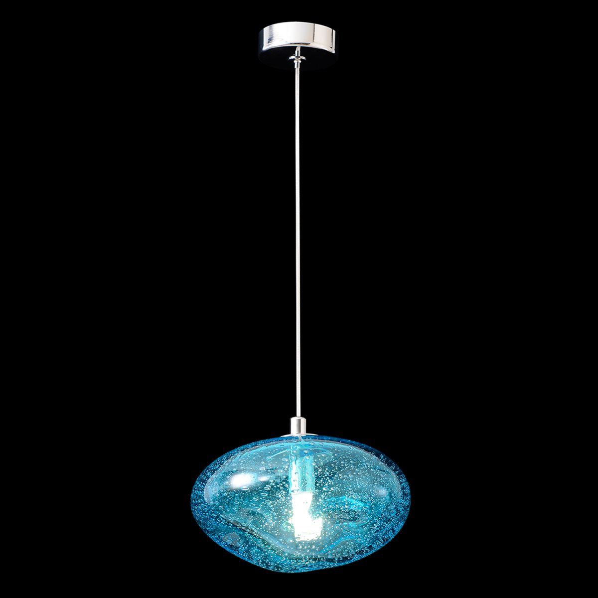 Подвесной светильник Crystal Lux FORMLESS SP1 BLUE в Санкт-Петербурге