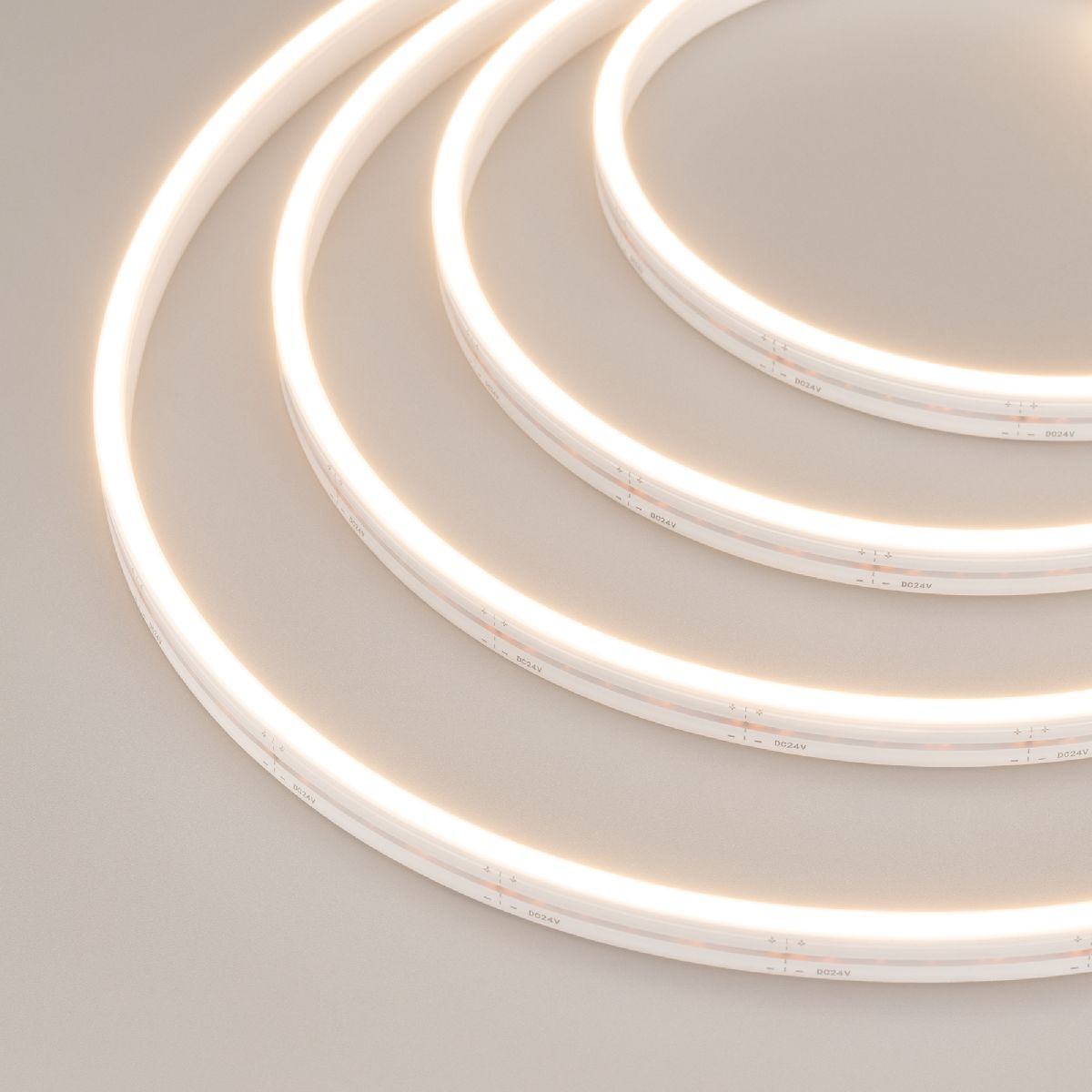 Лента герметичная Arlight MOONLIGHT-SIDE-A120-06x12mm 24V Warm2700 (9.6 W/m, IP65, 5m, wire x2) 041036 в Санкт-Петербурге