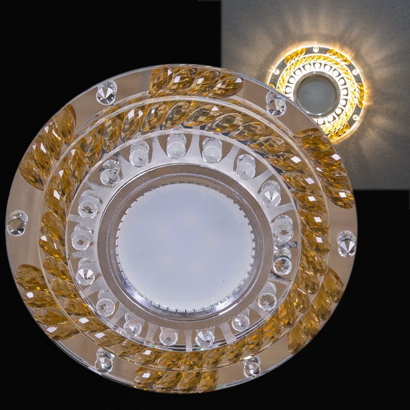 Встраиваемый светильник Reluce 22092-9.0-001PL MR16+LED3W CL+GD в Санкт-Петербурге