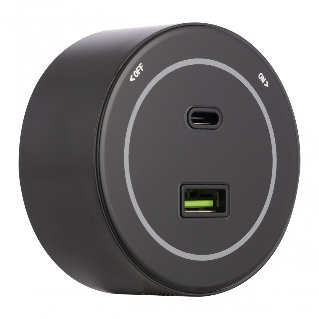 Трековая розетка Arte Milano Am-track-sockets-39 399732TS/USB-Type-C Black в Санкт-Петербурге