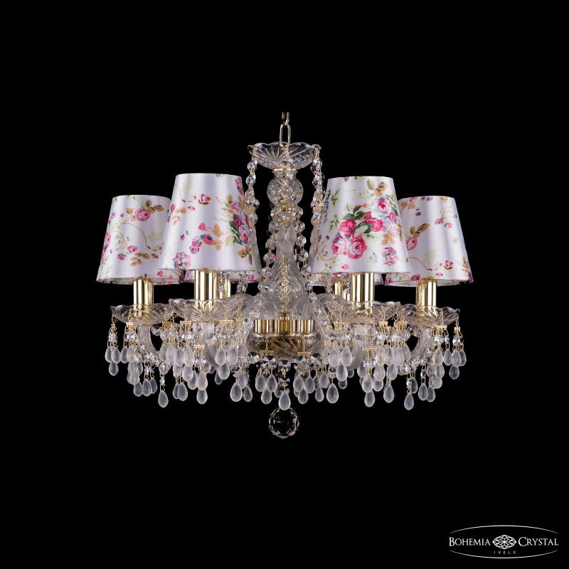 Подвесная люстра Bohemia Ivele Crystal 1410/6/160 G V0300 SH28 в Санкт-Петербурге